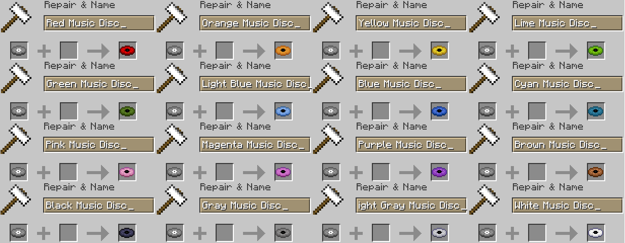 1.0.0 Customizations (Blank Music Disc)