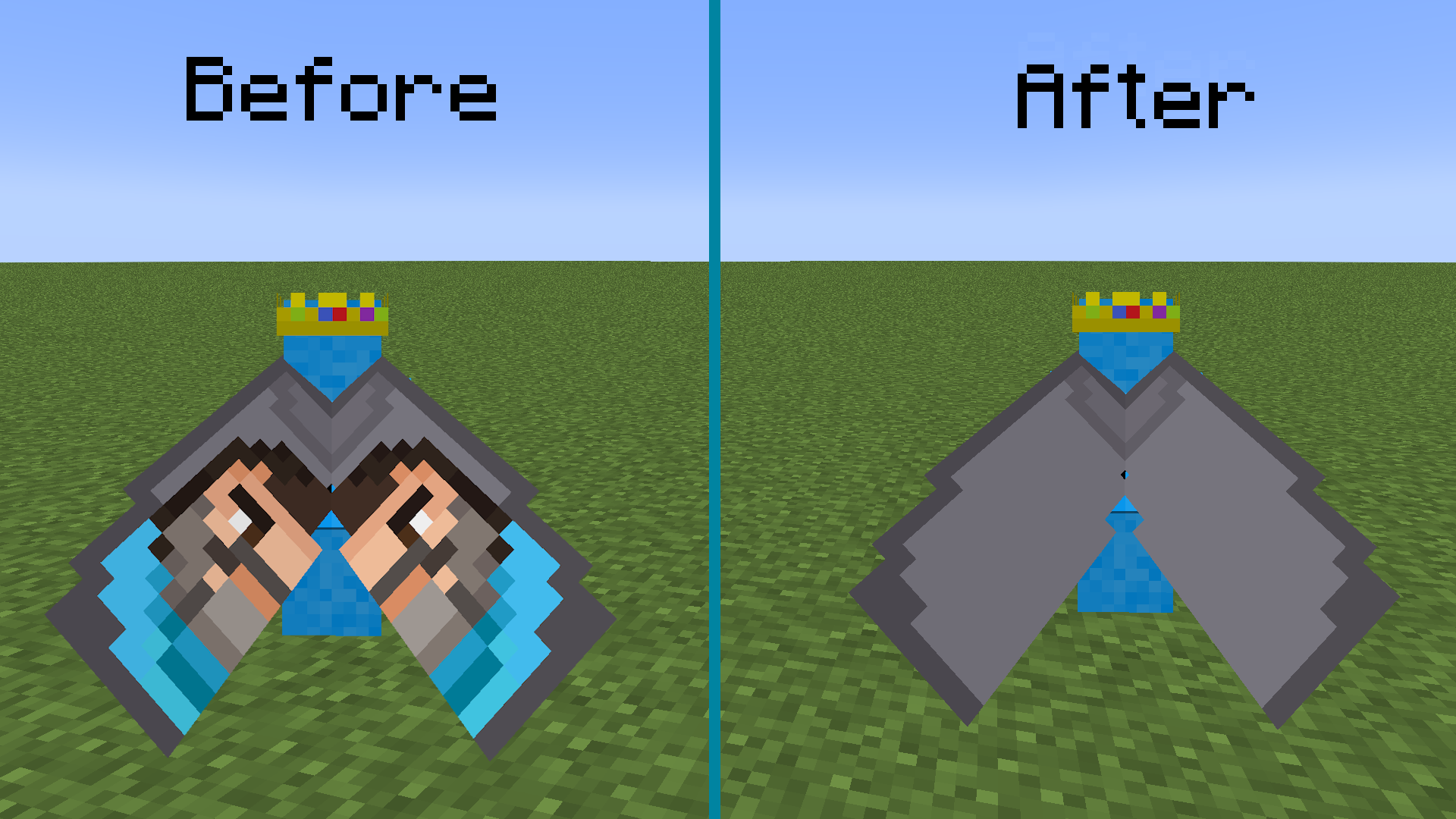 Example of the Yearn cape changes