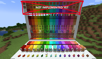 All Dyed Blocks and Features