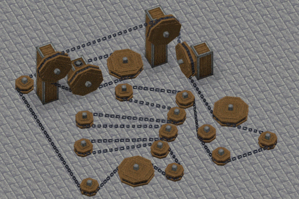Chain drives (GIF)