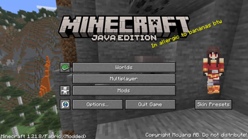 new title menu UI
