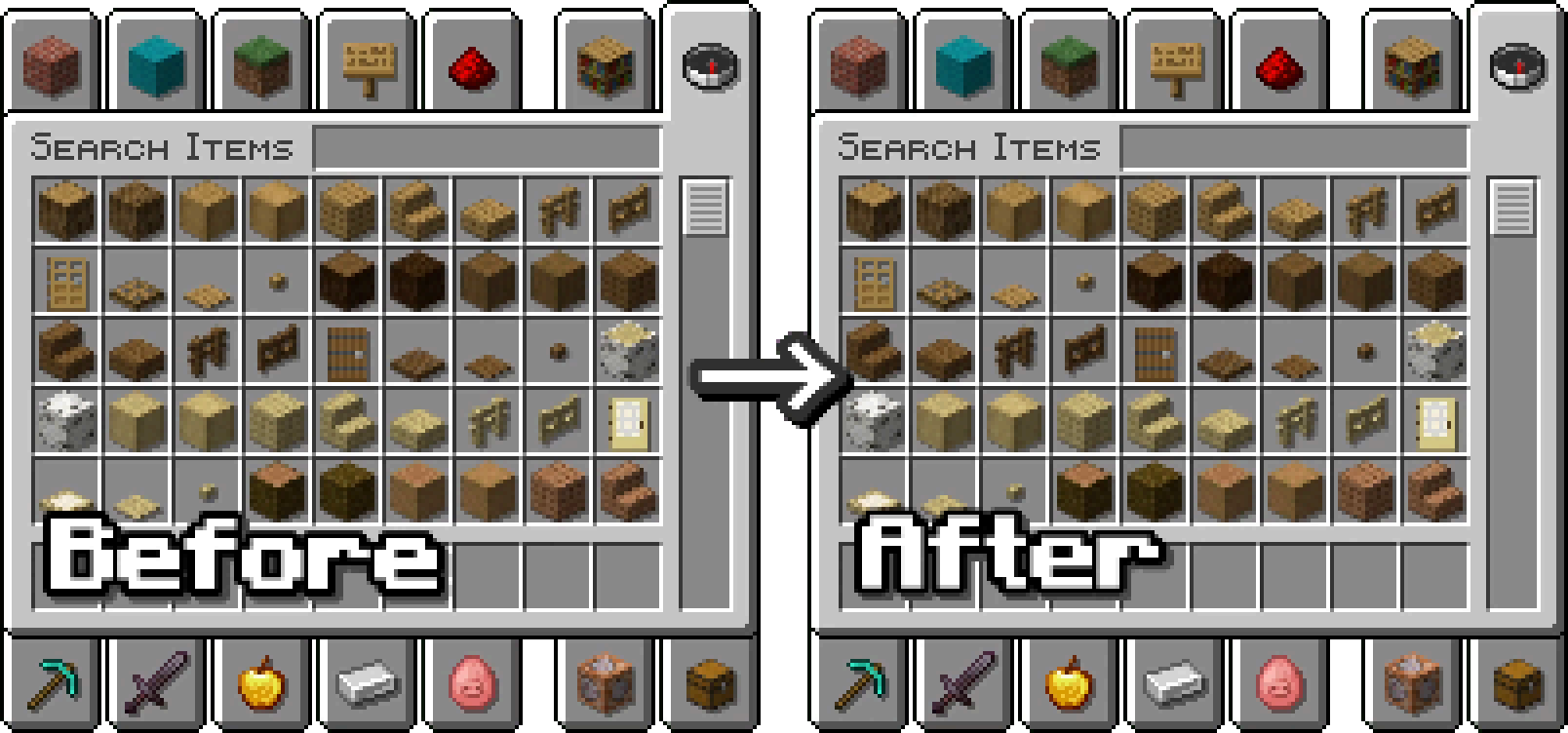 Creative inventory search