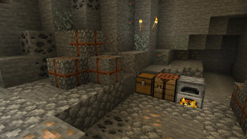 Stacked Stone and Cobblestone