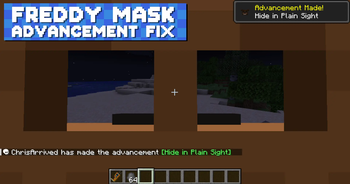 Freddy Mask Advancement Grant Fix