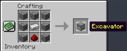 Crafting recipe