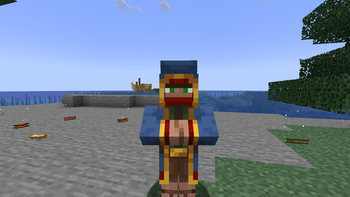 Wandering Trader with no nose