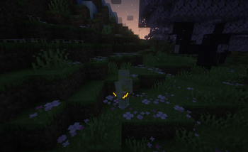 Glowing weapons