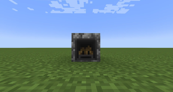 Extinguished Fireplace
