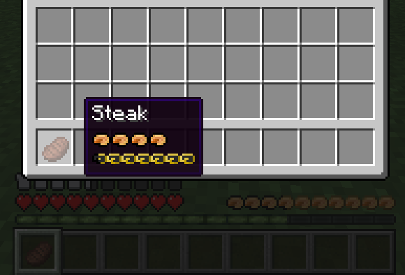 AppleSkin Tooltip Compatible