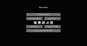 Pause Menu!