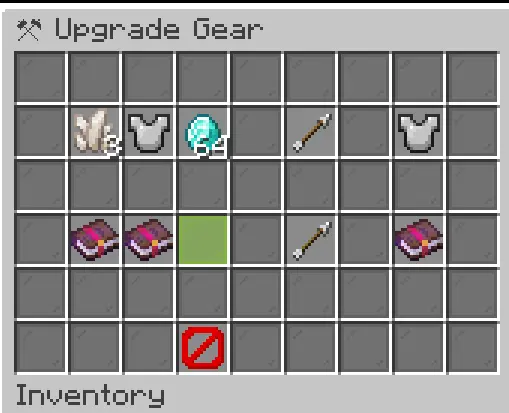 Upgrade Gear GUI