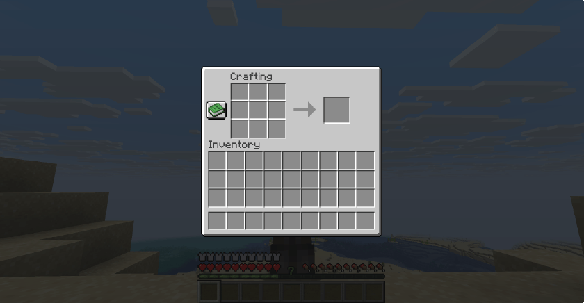 Crafting Table GUI