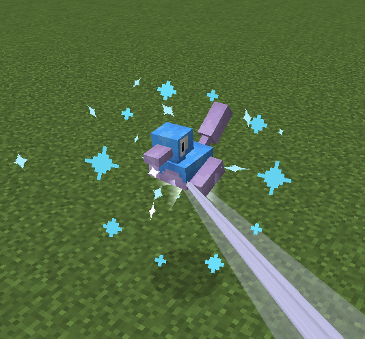 Gen 4 shiny particles.