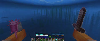 Underwater Hi!! animation.