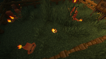Charmanders used as a blaze powder source