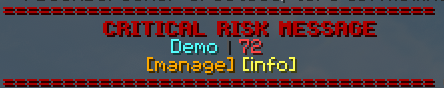 Critical Risk Alert