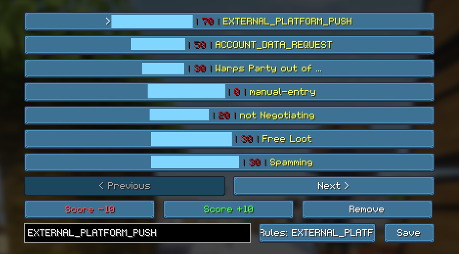 Blacklist Manager