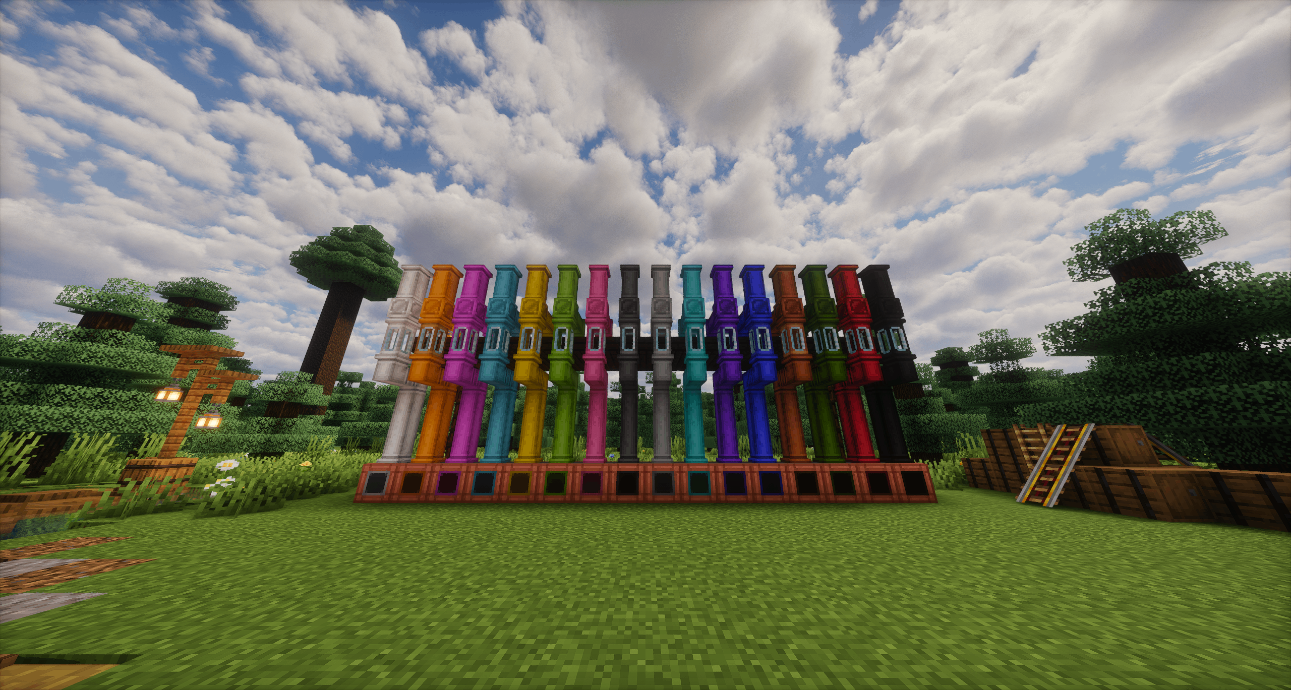 Colored Pipes