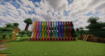 Colored Fluid Pipes
