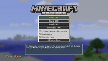 Options (TU1 UI Profile)