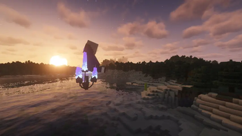 Exploring A Lake with Chandelure