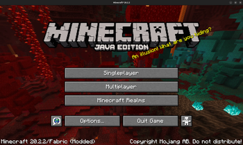 Minecraft 20.2.2 (1.16.4)