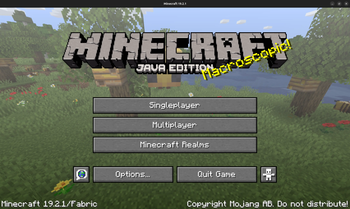 Minecraft 19.2.1 (1.15.1)