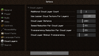 Mod Options Menu