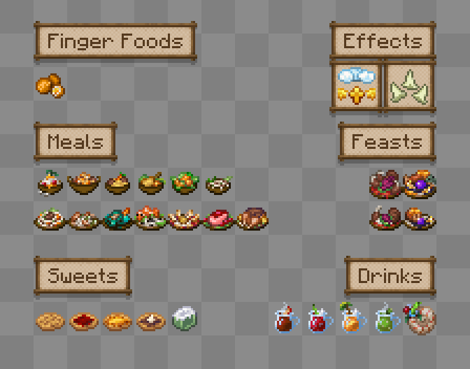 List of Foods