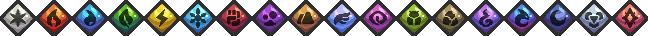 Row of new type icons