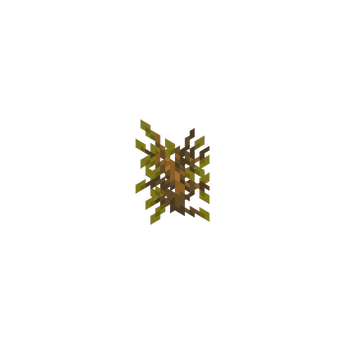 Dead Bush With Leaves