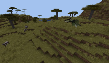 Kentrosaurus on Savanna biome