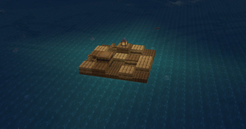 A Lonely Raft...