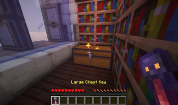 Locking a Large Chest