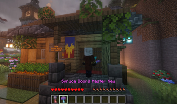 Locking Double Doors