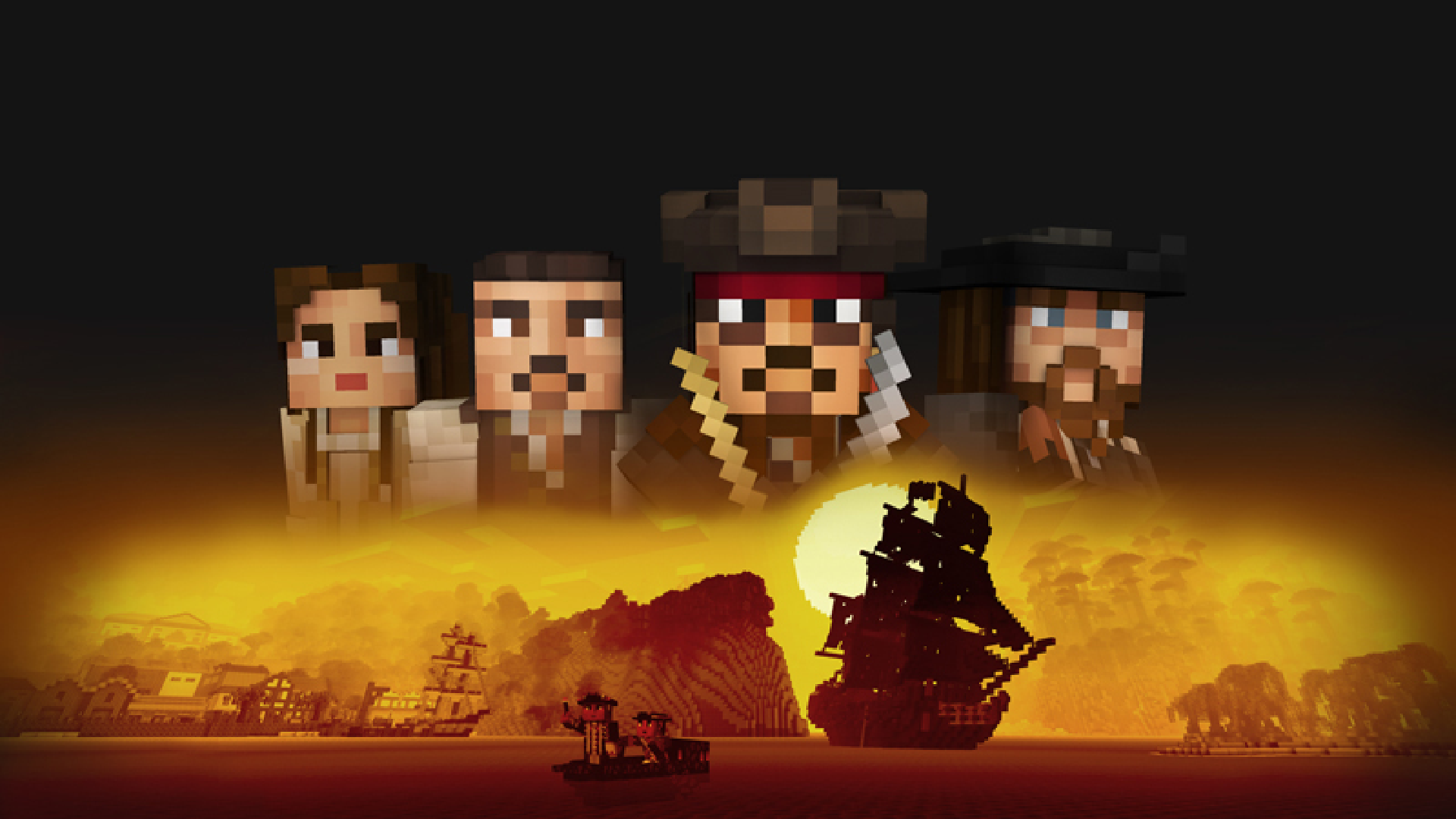 Pirates of the Caribbean Mash-up header