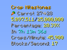 Crop Milestone