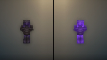 Vanilla (1.19.4+) vs Classic Glint