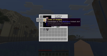 Totem in Inventory