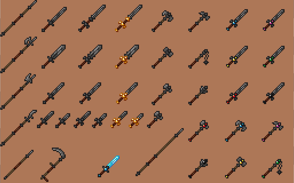 Iron Weapons