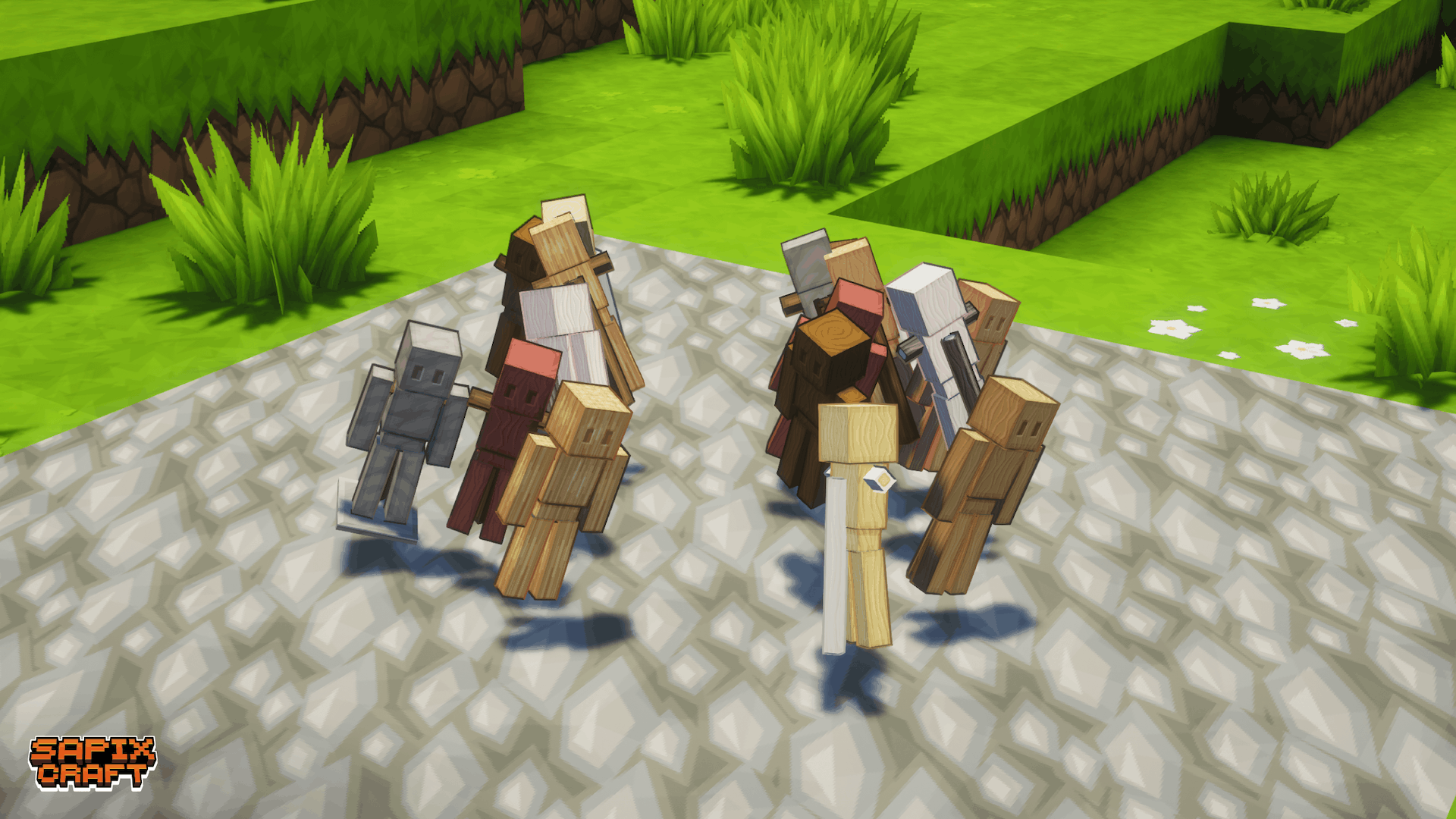 Fancy stands dropped item models — Sapixcraft add-on