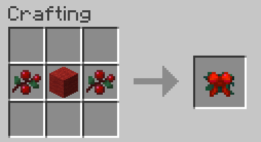 Garland Bow crafting recipie
