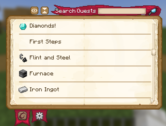 Questlog Main Page