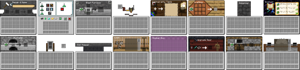 Redesigned containers
