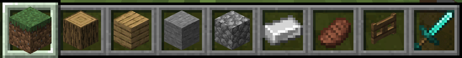 Bouncy Hotbar Showcase Gif