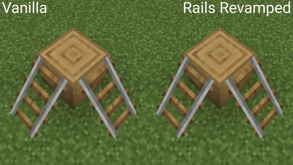 Rail placement improvements include prevention of unnecessary angled rail breaking.