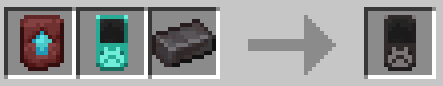 Crafting Recipe for Netherite Tablet