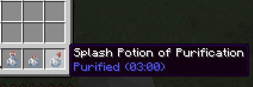 Purification potion