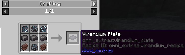 virandium plate recipe