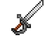 Iron Rapier while held